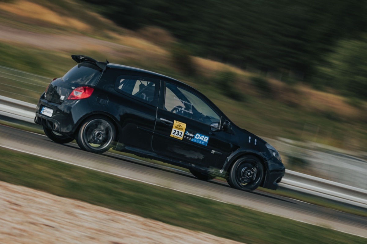 Track day at one of the central European circuits