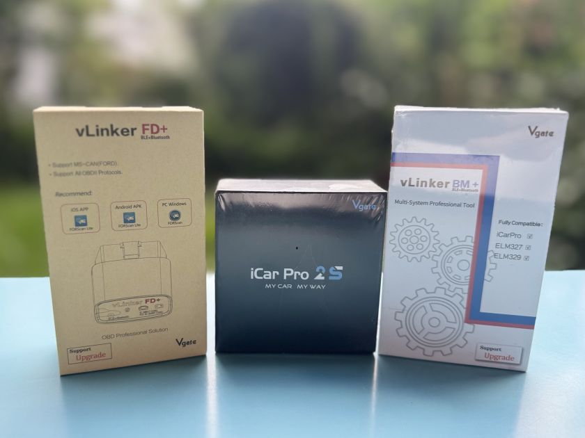Vgate 3x OBD2 BLE devices 